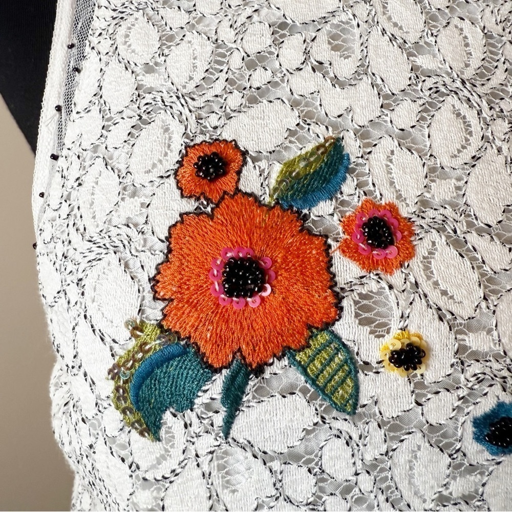 Anthropologie Maeve Macie Lace Top 4 - Picture 5 of 14